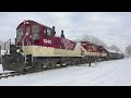 RAILREEL Snow Day Action CN OSR VIA Jan 23 2023