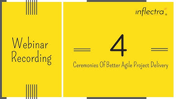 Mastering Four Ceremonies Of Better Agile Project Delivery | Agile Training (Part 2)