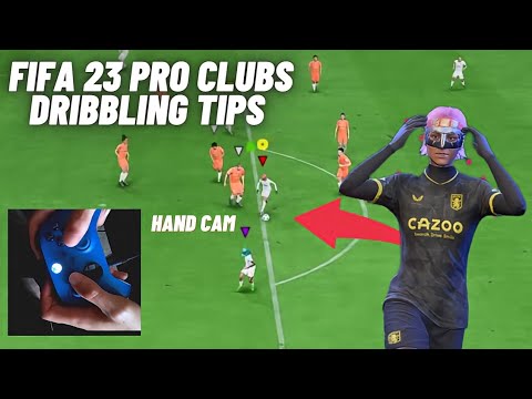 FIFA 23 Pro Clubs Dribbling Tips With Hand Cam