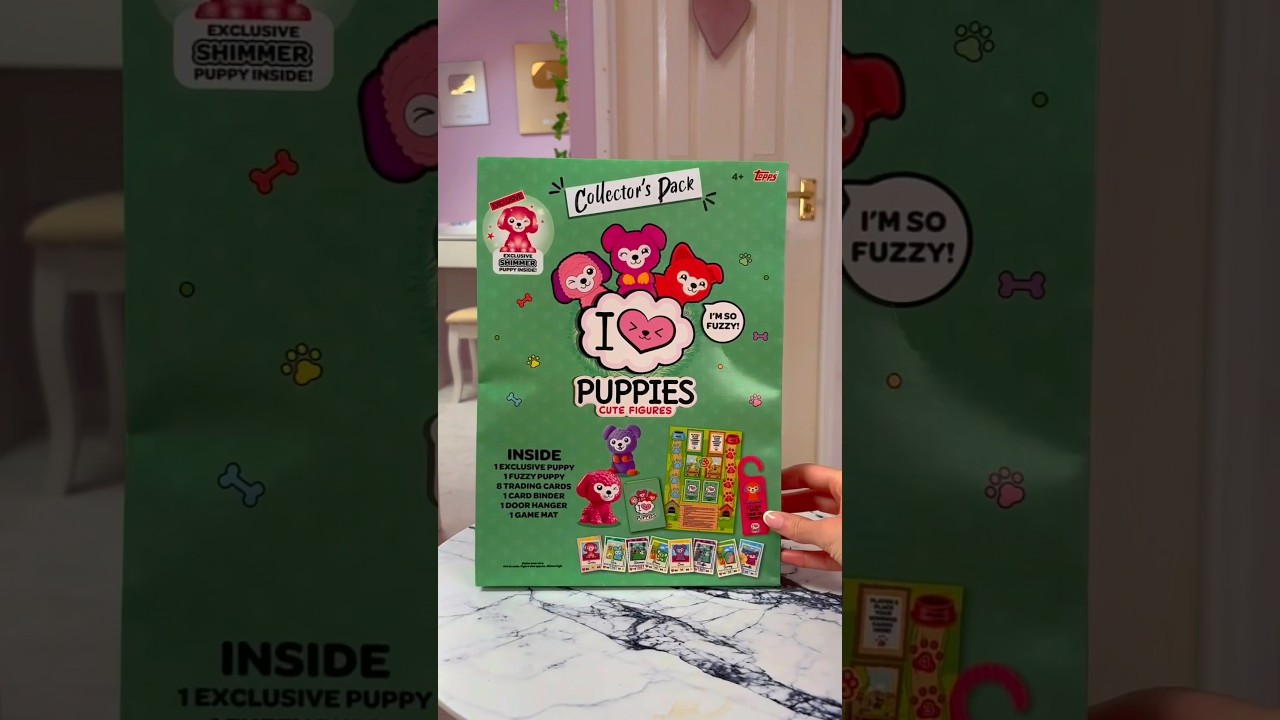 [ASMR] UNBOXING A *NEW* I ♡ PUPPIES MYSTERY COLLECTORS PACK!!😱✨🐶💓 (SUPER RARE FIND?!🫢) 