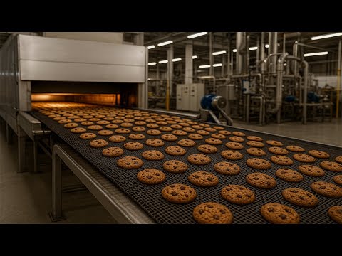 Inside The Biscuit Cookie Factory From Grain To Crunch Full Process Documentary