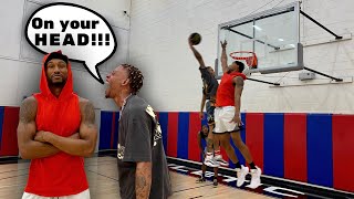 KING OF THE COURT DUNKS ONLY with the 1 FOOT GOD