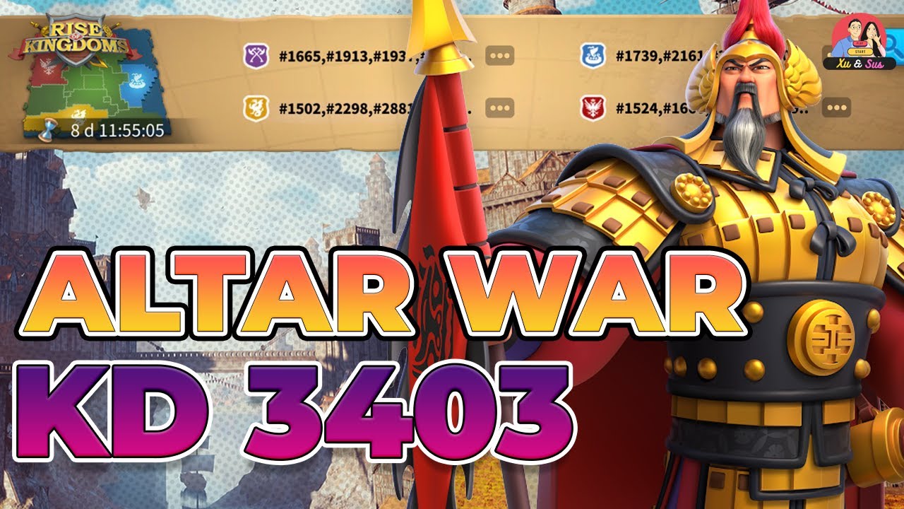 1739,2161,2163,3403,3471 - EAST ANGLIA ALTAR WAR!!!!(RISE OF KINGDOMS ...