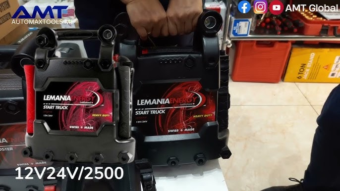 Start Booster 12V Portable P1-3100 Lemania Energy