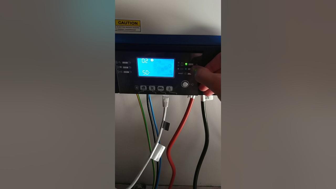 Parámetros de carga batería pylontech en axpert (inversor solar) YouTube