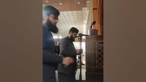 صلاة الجمعة. القارئ رعد الكردي  في مسجد بهشت السليمانية
