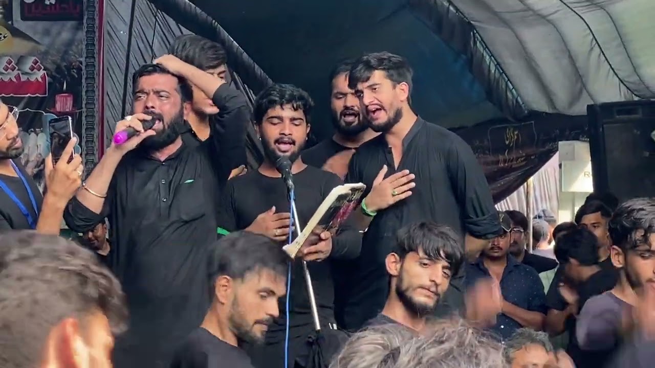 DARE ZINDA PR KOI MASOOMA 26  SAFAR 1445  KHASPUR AMBEDKAR NAGAR ANJUMAN DUA E ZAHARA MUJAFFAR NAGAR