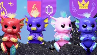 Fingerlings Dragons Compete To Be The Best | The Fingerlings Show | Toy Videos