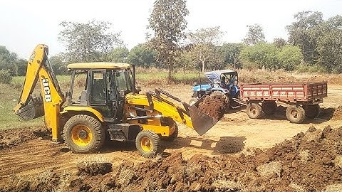 New JCB 3DX Eco Machine First Time working on Field | JCB  l jcb loding truck first time l jcb gadi