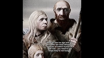 The scariest species of extinct human, the Neanderthals #earlyhumans #neanderthal