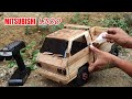How To Make MITSUBSHI Pick up L300 RC from Wood.