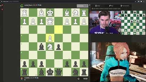 Ludwig vs CodeMiko | 8 move checkmate | Dual Synched Commentary | Pogchamps 3