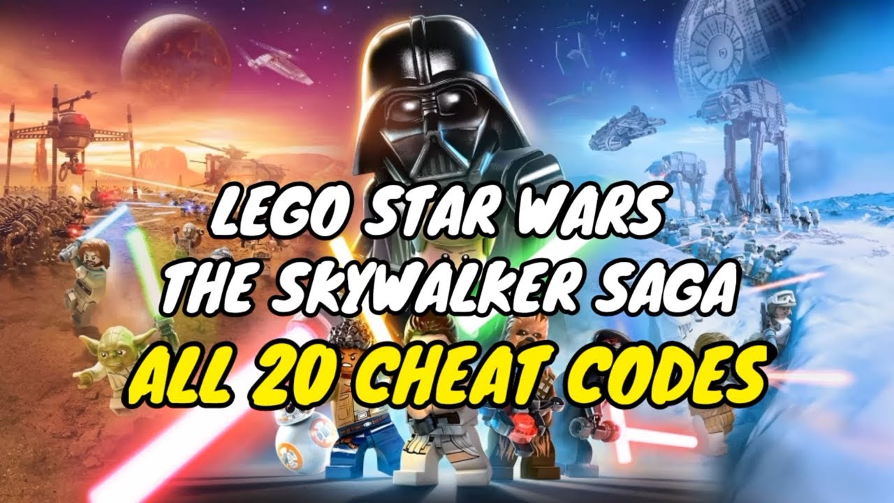 LEGO Star Wars The Skywalker Saga - All 20 Cheat Codes (Unlock