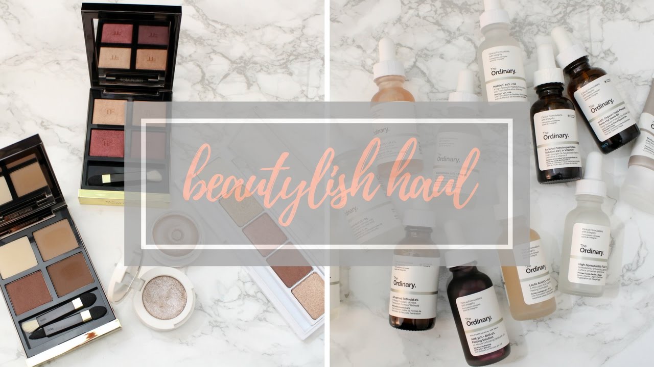 Beautylish Haul  | The Ordinary, Tom Ford + Natasha Denona | ADIAADORES