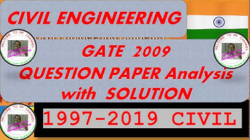 GATE 2007 to 2012 Civil Engineering question paper solution with explanation | Prof. Pravin PM Sir |