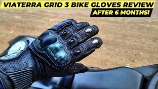 VIATERRA GRID 3 REVIEW BEST MOTORCYCLE GLOVES LEATHER BIKE GLOVES RYNOX STORM EVO