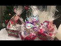 DOLLAR TREE GIFT BASKET IDEAS/ 5 Dollar Tree 🌲 Or Dollar Store Gift Basket Ideas 🧣🌹🎁#shorts