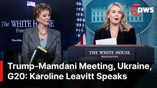 FULL BRIEFING: Press Secretary Leavitt Provides Full Update on Trump-Mamdani, Ukraine & G20 | AC1E
