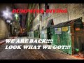 DUMPSTER DIVING -  WE ARE BACK AT IT!!! LOOK WHAT WE GOT!!! DUMPSTER NINJA STYLE!!