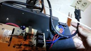 Garage door opener faulty capacitor repair part 1
