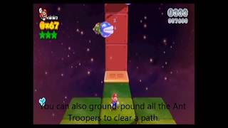 Super Mario 3D World - How To Beat Champions Road Easily Without Power-Ups