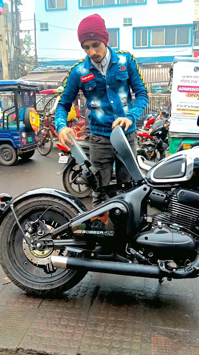 Bobber 42 double seat! #jawa #bomber #seat #modified #folding