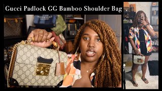 Gucci Padlock Bamboo Shoulder Bag Review + What Fits Inside---thecompletedlook