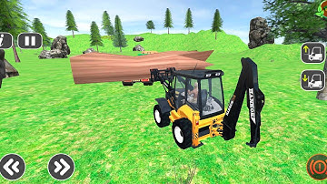 Jcb driving malayalam // Village jcb excavator sim // Android gameplay malayalam