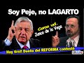 Hay tiro!! Soy "Peje" pero no LAGARTO como ud. Sr. Junco de la Vega quien se enojó y ¿Qué hizo?