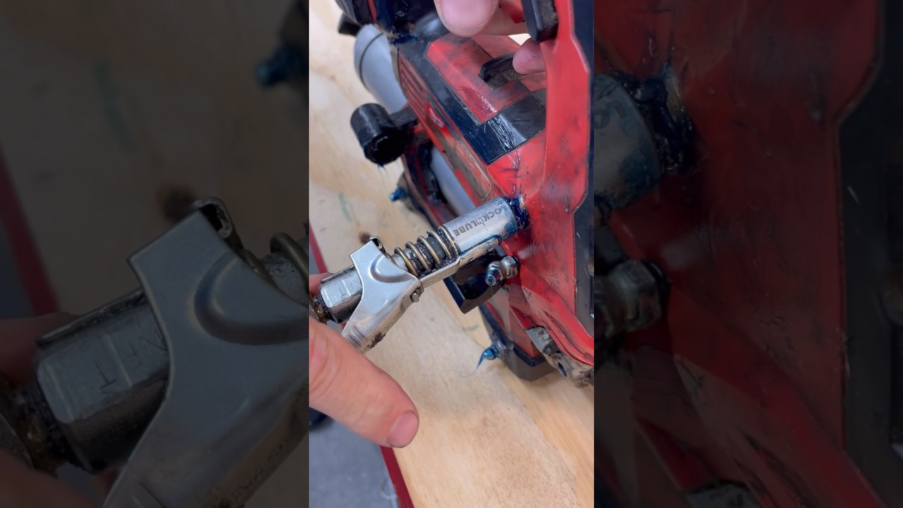 Tool Maintenance- Don’t Forget to Grease your Grease Gun