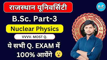 Nuclear Physics Vvv. Most Imp. Q. 😍😍