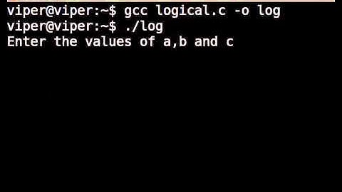 Logical Operators - Tamil