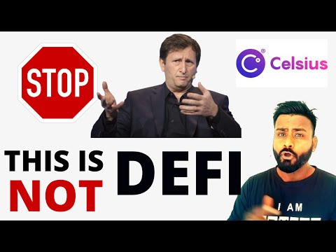 DEFi vs CEFI    / CELSIUS NETWORK Freezes Withdrawal