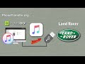 How to Put iTunes Music on your Land Rover Car, Sync Songs from iTunes to Land Rover Car