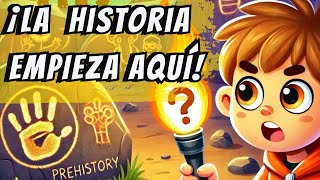 ¿Qué es la PREHISTORIA? 🧠🔥 Etapas y Curiosidades que NO te contaron 🔥 Explicación  Fácil Dibujos