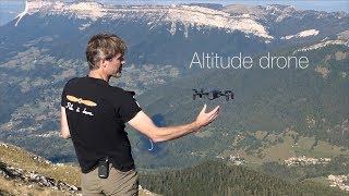 Drone in the mountains - effects of altitude and aerology  (FR with EN subtitles)