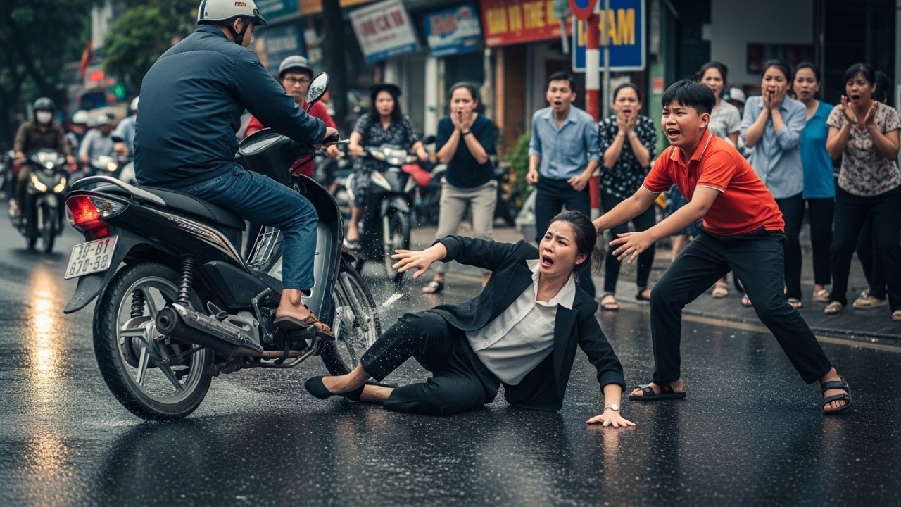 Bé Trai Lang Thang Giúp Nữ Tỷ Phú – Sự Thật Khiến Bà Chết Lặng.