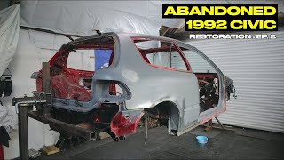 Restoring an Abandoned 1992 Honda Civic EG6 | EP. 2  Chassis Overhaul
