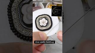 One needle beading
