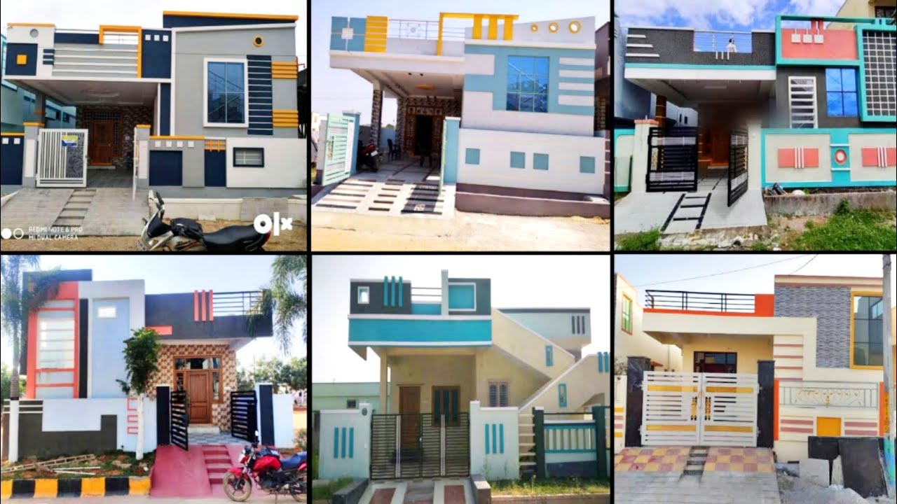 Single Floor House Front Elevation Designs In Hyderabad | Floor Roma