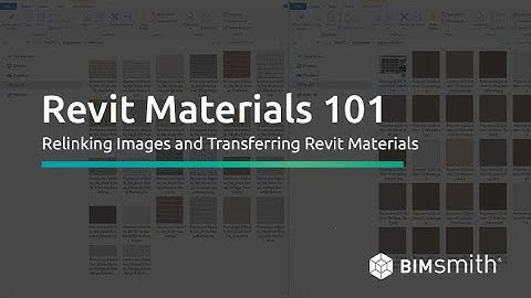 Revit Materials 101: Relinking Images and Transferring Revit Materials
