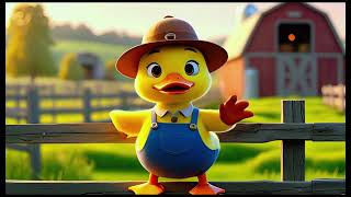 Cute Yellow Duck Farming Life | 3D Animated Farm Story II  #Ducku #FarmerDuck #YellowDuck screenshot 2