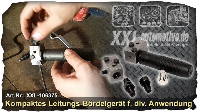 KS Tools  122.1215 - FLAREFIXeco 4,75 mm Universal-Bremsleitungs- Bördelgerät-Satz by GÖHRUM 