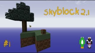 Let's Play Minecraft Skyblock (Deutsch/HD) [Part 1] - Der Cobblestone-Generator