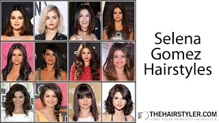 Selena gomez hairstyles, haircuts and colors