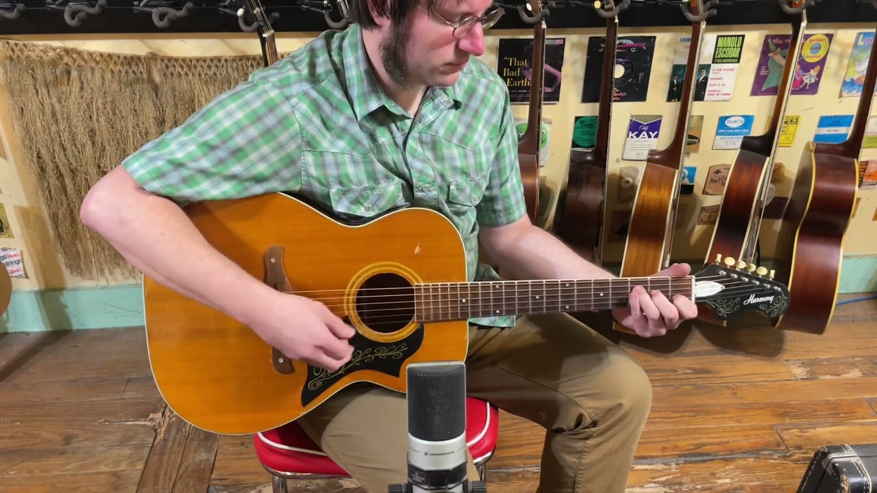 その他 Acoustic Harmony HQ30000 Harmony S Series 01518 Right-Handed Sunburst Acoustic