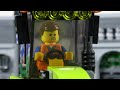 LEGO Experimental Angry Emmet's Tractor! STOP MOTION LEGO Vehicles vs Robots | Billy Bricks