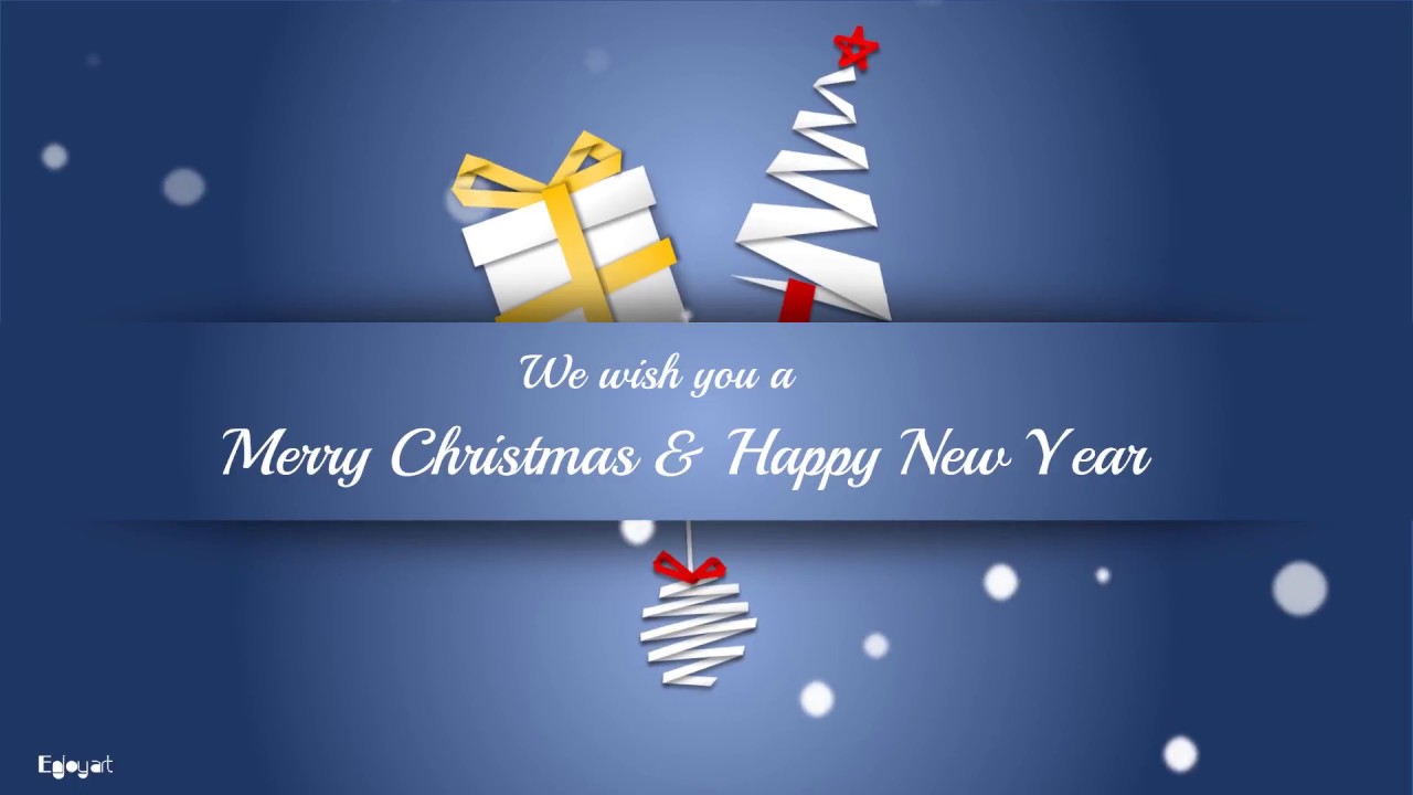 Merry Christmas Wishes Animated Greetings Whatsapp Status Video