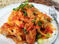 ТУШЕНАЯ КАПУСТА С МЯСОМ. Быстрый, вкусный и легкий ужин!