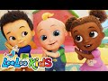 🎶😄A Ram Sam Sam Gouli gouli - Chansons à gestes pour bébé  - Comptines Bébé - LooLoo Kids Français